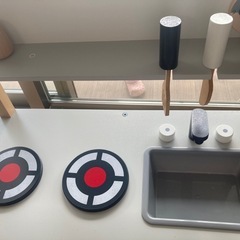 子供キッチンセットの画像