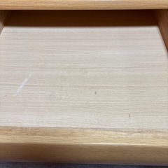 無料！　学習机　引き出し２つの画像