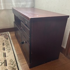 鍵付き テレビ台 の画像