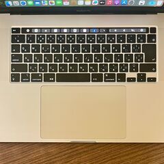 高性能・大画面 MacBook Pro 2019 - i7、32GB、512GB (6322)の画像