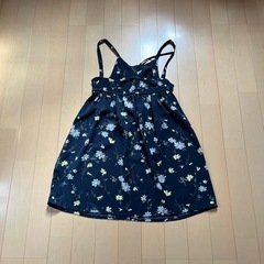 花柄ワンピース　サイズ120の画像