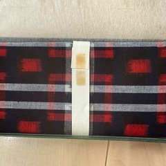 民芸　絣 長財布　の画像