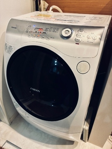 お話し中　東芝　ドラム洗濯機