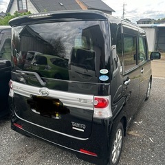 タントカスタム黒の画像
