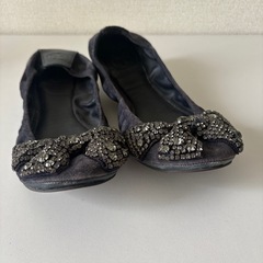 TORY BURCH トリーバーチ　7M 約24cm バレエシューズ　フラットシューズ　パンプスの画像
