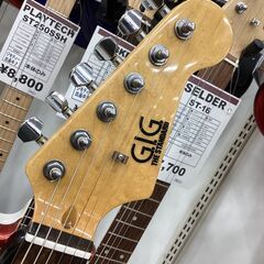 初心者でもすぐ弾けるよう調整済です♪ GIG THE STANDARD ストラトシェイプ ハイスペックエントリーギターの画像