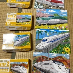 明日まで！くもんのジグソーパズル STEP2〜3　4セットの画像
