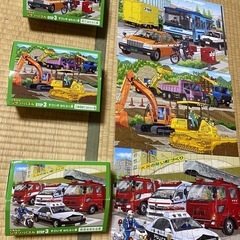 明日まで！くもんのジグソーパズル STEP2〜3　4セットの画像
