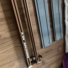 ニトリ静音カーテンレールの画像