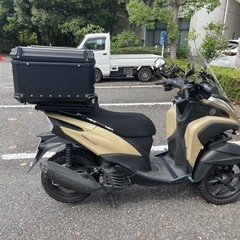 美品！トリシティ155 フルカスタム！ETC.ABS付　自賠責R10年5月付き！ 側車付き2輪車登録の画像