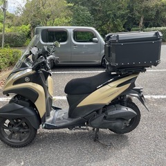 美品！トリシティ155 フルカスタム！ETC.ABS付　自賠責R10年5月付き！ 側車付き2輪車登録の画像
