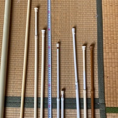 突っ張り棒長さ様々、1本の値段の画像