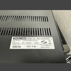 TASCAM MD-CD1MKⅡ タスカム MD-CD1MK2 ④の画像
