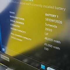 JC0333　Office2024 レノボ Thinkpad X13 13.3型 ノートPC　Win11　の画像