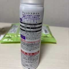 汗拭きシート・ヘアスタイリングムースの画像
