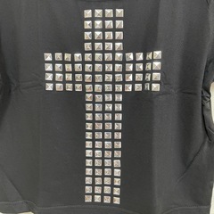 新品！y2k 平成ギャル　d.i.a.　Tシャツ　ピチT スタッズ 十字架　Sの画像