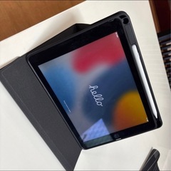 iPad air2   　専用ケース、ペン、ワイヤレスキーボードのセットの画像