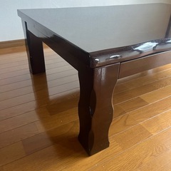 テーブル　こたつ　受け渡し決まりましたの画像