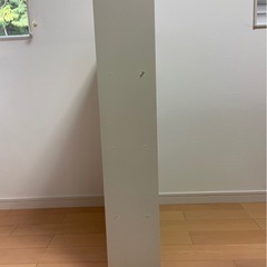 【格安提供】山善　白色文庫本4段ラックCMCR-9060 本やコレクション保管に最適♪の画像
