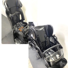 1年保証 送料無料　ブリヂストン　20インチ　子供乗せ　黒色　電動アシスト自転車 g925の画像