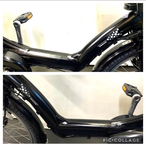 1年保証　電動アシスト自転車　ブリヂストン　20インチ 子供乗せ　パワフル　黒色 アシスタC STD ブリヂストン(BRIDGESTONE) 子供乗せ自転車 20