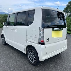 福岡発　車検付クリーニング済平成29年式JF1最終型ホンダN-BOX人気のパールホワイトの画像