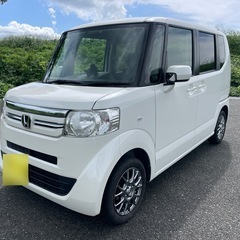 福岡発　車検付クリーニング済平成29年式JF1最終型ホンダN-BOX人気のパールホワイトの画像