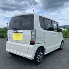 福岡発　車検付クリーニング済平成29年式JF1最終型ホンダN-BOX人気のパールホワイトの画像