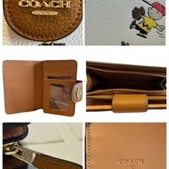 COACH 二つ折り財布 新品未使用の画像