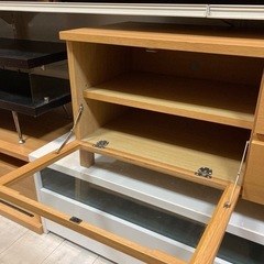 取りに来れる方限定！無印良品のテレビボードです！の画像