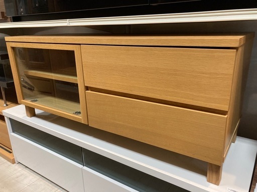 取りに来れる方限定！無印良品のテレビボードです！