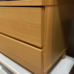 取りに来れる方限定！無印良品のテレビボードです！の画像