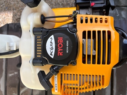 RYOBI耕運機2回のみのしよう使用