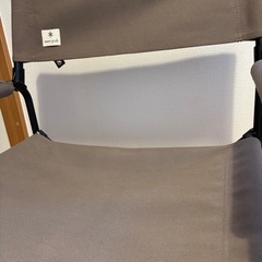 スノーピーク折りたたみ椅子自宅のみで使用の画像