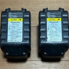 Panasonic　パナソニック バッテリー リチウムイオン電池パック 18V 4.2Ah タイプ EZ9L51 ②個セットの画像