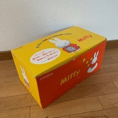 昭和　レトロ　ミッフィー目覚まし時計の画像