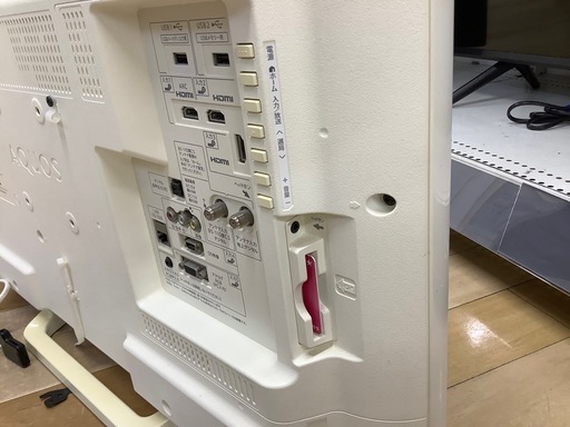 【トレファク　ラパーク岸和田店】液晶テレビ　SHARP 2017年　32インチ　外付けHDD録画対応