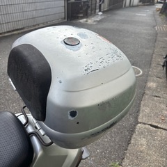 バイク　リアボックスの画像