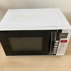 YAMAZEN 電子レンジ MOR-M166（オーブン・グリル機能付き）の画像