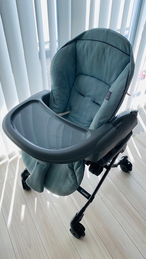 【コンビ】ホワイトレーベル　ネムリラ　AUTO SWING BEDi Long スリープシェル　EG ミンティブルー　ハイグレードモデル