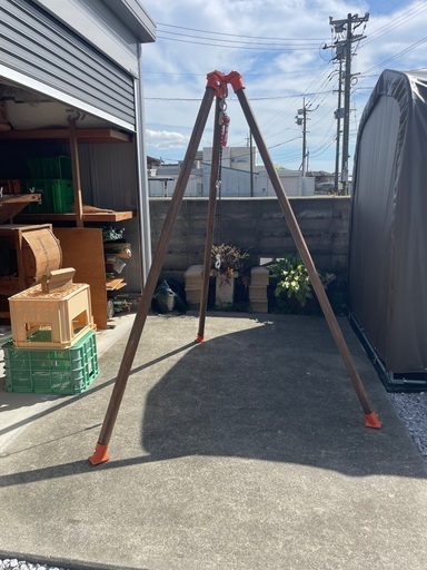三叉チェーンスリング 吊り具 引き取り限定
