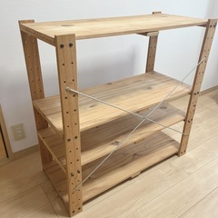 木製 棚 シェルフの画像