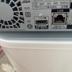 Panasonic Blu-rayプレイヤーの画像