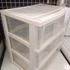 ★リユースのサカイ千葉中央店★  プラスチックチェスト  H39×D54×W60 クリーニング済み TC4692の画像