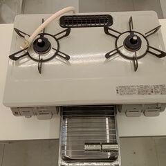 ★リユースのサカイ千葉中央店★ Rinnai ガステーブル 都市ガス用 22年製 動作確認／クリーニング済み TC4693の画像
