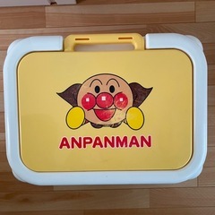 アンパンマン よくばりテーブル　知育玩具　赤ちゃん　ベビー　テーブル脚付き　の画像