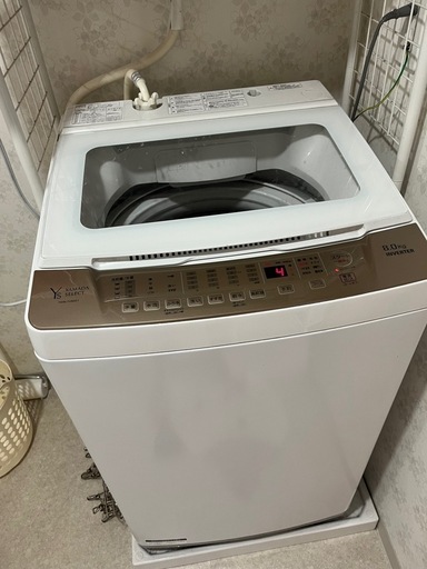 洗濯機  8kg　