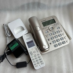 【動作確認済】Panasonicコードレス電話機＆子機 VE-GD53-Nの画像