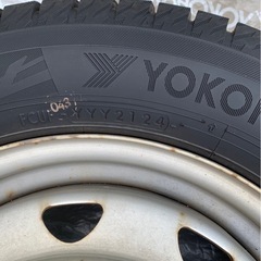 軽自動車用スタッドレス2024年製ヨコハマの画像