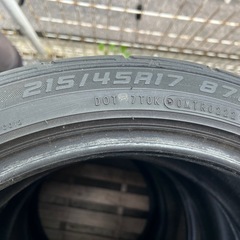 215/45R17 ４本セット　ドリフト練習用の画像